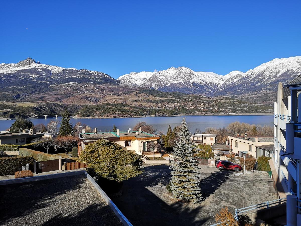 Studio Vue Sur Lac Et Montagne Savines-le-Lac Buitenkant foto
