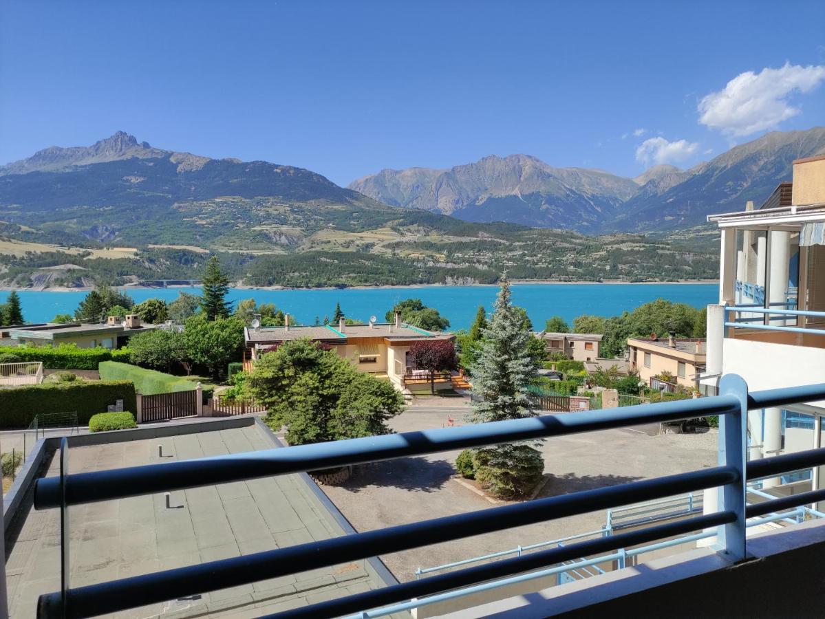 Studio Vue Sur Lac Et Montagne Savines-le-Lac Buitenkant foto