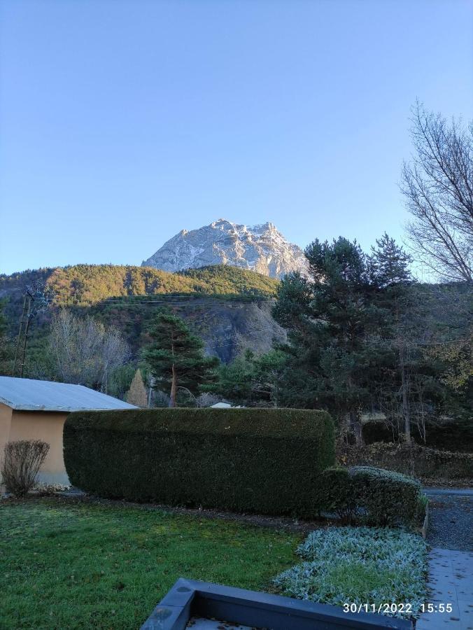 Studio Vue Sur Lac Et Montagne Savines-le-Lac Buitenkant foto